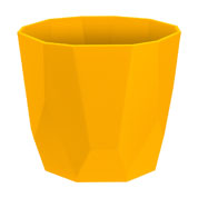 Cachepot B. for Rock - D.14cm - Ochre - Elho